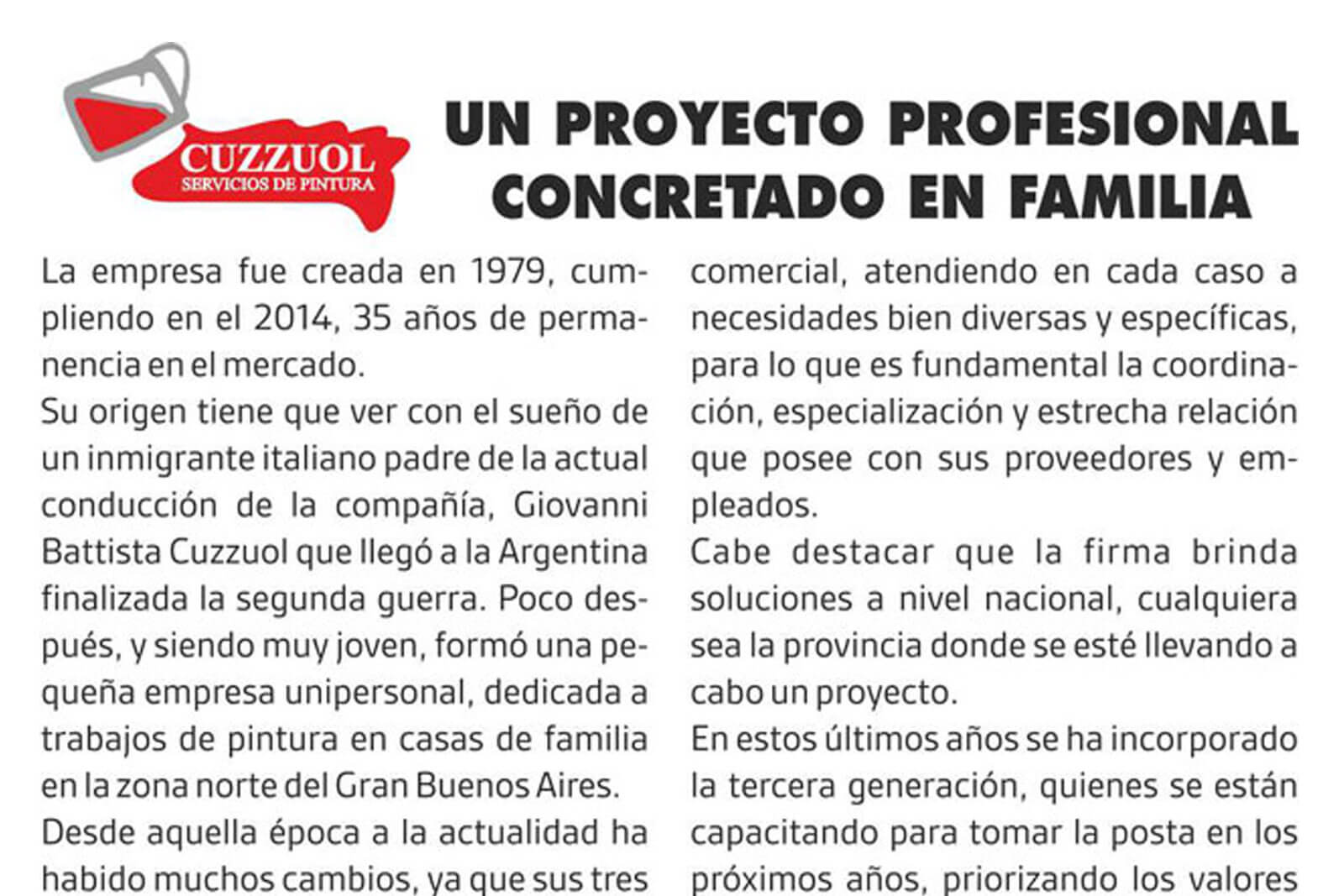 Prensa - Cuzzuol